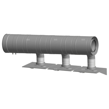 Kolektor koncentryczny DN 150/250 dla kaskady 2 kotłów Victrix Pro V2 60-80