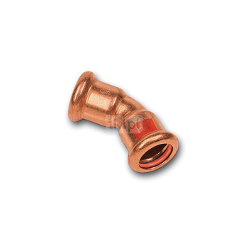 Łuk 45' SANHA Press Solar, Cu, 28 mm (zw x zw)