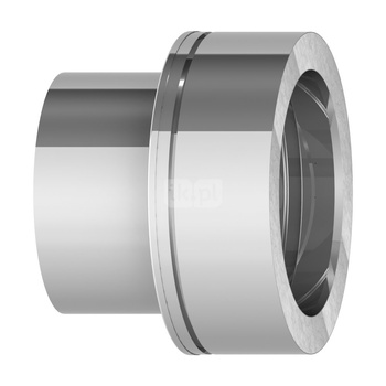 Przejście EW-DW JEREMIAS 205-DWETN37 stal nierdzewna fi 100 mm