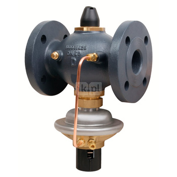 Regulator różnicy ciśnień z ograniczeniem przepływu AVPQ PN25 32/125 02-10/02 koł. pow.