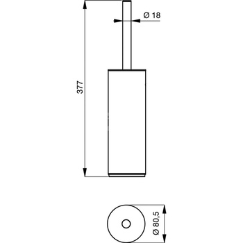 CONNECT SZCZOTKA DO WC