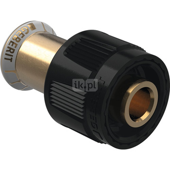 Złącze GEBERIT Mapress z MasterFix, brąz, 15 mm, DN 12 x DN 15 (mufa zaprasowywana x masterfix)