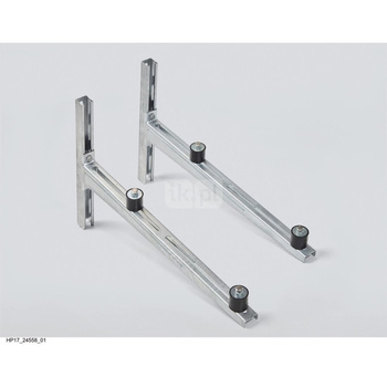 Uchwyt do montażu ściennego dla pomp ciepła split/monoblok HA 3-5(6), HA 5-5(6) i HA 7-5(6) (ściana bez izolacji termicznej)