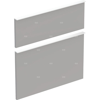 Zestaw frontów szuflad do dolnej szafki pod umywalkę GEBERIT iCon, kol. platynowy szer.600 mm