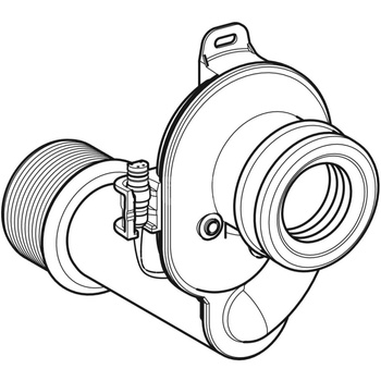 Syfon pisuarowy Geberit z czujnikami