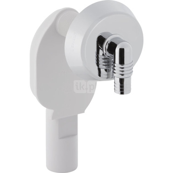 Syfon podtynkowy Geberit do urządzeń, z jednym przyłączem: d=40mm, Chrom błyszczący