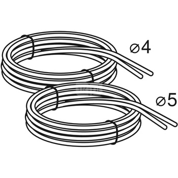 Podwójny wężyk pneumatyczny zielony Geberit