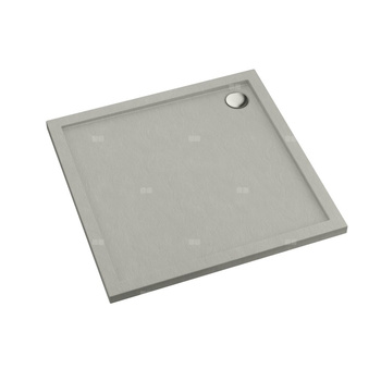 Schedpol Brodzik akrylowy Standard Plus Caspar New Cement Stone 80x80x4,5 cm, kwadratowy