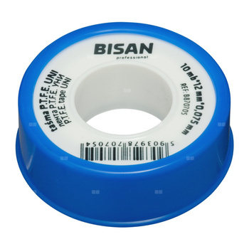 Taśma P.T.F.E. uni 0,075 mm/12 mm/10 mb