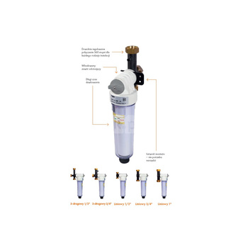 Urządzenie dozujące EasyPhos, przyłącze 1/2'', liniowe