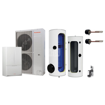 Pakiet - Pompa ciepła powietrze-woda split IMMERGAS MAGIS PRO 16 V2 T M300 B250 13.8 kW 400 V + Zasobnik c.w.u. OKC 300 NTR/HP + Zasobnik buforowy NAD 250 V1