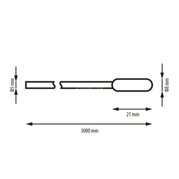 Czujnik podłogi SALUS FS 300