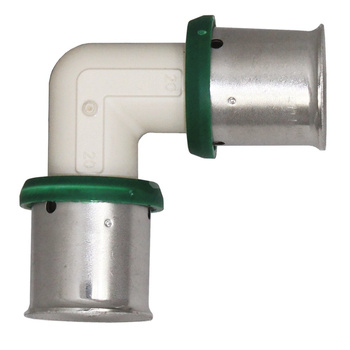 Kolano 90' HERZ, PPSU, 16x2 (zacisk)