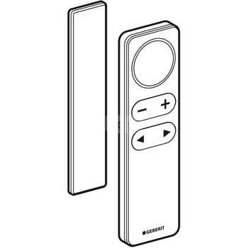 Pilot do Geberit AquaClean Sela (produkowanych do 2018 roku): Biały-alpin