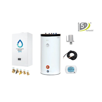 Pakiet z kotłłem kondensacyjnym CIAO X 25R + IDRA TOP 120 ErP