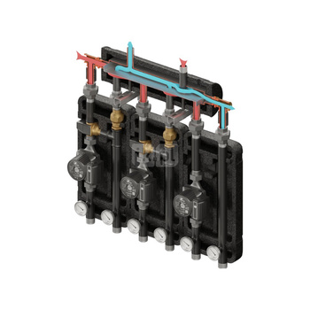 Brygada 3D+ 8033 (KRE, UNI, 2xVTA322, pompy DN25 DAB/LFP)