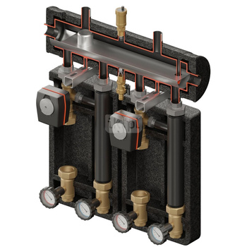 Kompania PRO 414 (SKE 2DC+ 55kW, 2 x VRG432, siłownik ARA)