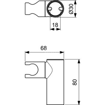 IDEALRAIN PRO WSPORNIK ŚCIENNY OBROTOWY