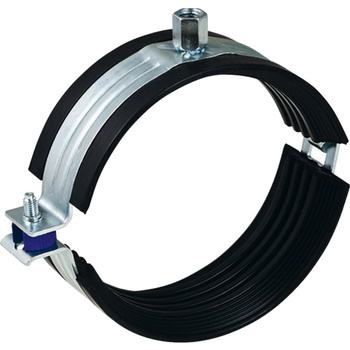 Uchwyt rurowy Geberit z izolacją d125, z mufą gwintowaną M10 / M12