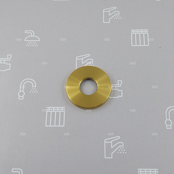 Rozeta uchwytu rączki natrysku do zestawu podtynkowego MOZA GOLD