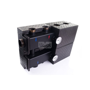 CONCEPT RGP 2 100 32/4, moc grzewcza do 220kW (4-obwodowy rozdzielacz centralnego ogrzewania z izolacją)