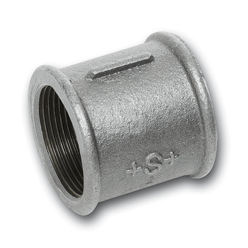 Mufa SANHA 270#, żeliwo (ocynk galwaniczny/elektrolityczny) (ocynk), 3/4'' (GW)