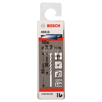 WIERTŁO STAND. HSS-G 135 '3,2/36MM