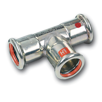 Trójnik Concept By SANHA Therm Industry stal 28 mm x 22 mm x 28 mm MZ