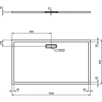 ULTRAFLAT NEW BRODZIK 160X90 PROS.