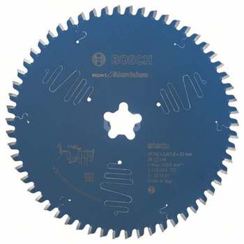 Tarcza pilarska KSB EXPERT FOR ALUMINUM 190X2,6 58T