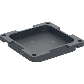 Zaślepka do gniazdka elektrycznego, do szafki z lustrem Geberit ONE (od roku produkcji 2021): Czarny mat