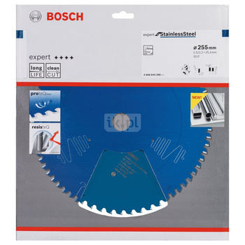 Tarcza pilarska Expert for Stainless Steel TARCZA PILARSKA EX SL T 255x25,4-50
