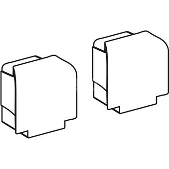Zestaw zaślepek do Geberit AquaClean Mera Classic (2 szt.)
