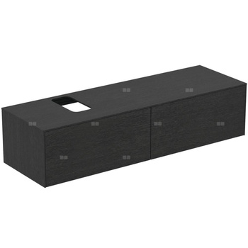 CONCA SZAFKA 160X50X37 2 DR+WTOP SMOK BC