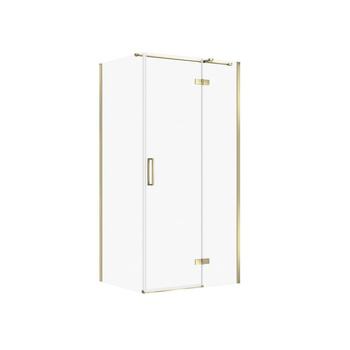 KABINA PRYSZNICOWA CITY Z ZAWIASAMI ZŁOTA 100X80X195 PRAWA TRANSP