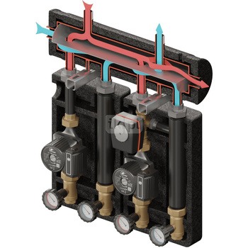 Brygada PRO 460 (KRE, UNI, VRG432, pompy DN25 DAB/LFP, siłownik ARA)