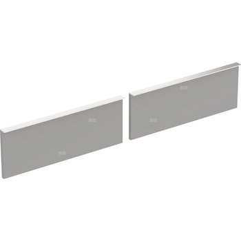 Zestaw frontów szuflad do dolnej szafki pod umywalkę GEBERIT iCon, kol. platynowy szer.1200 mm