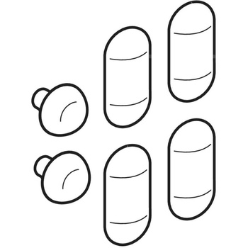 Odbojniki do deski sedesowej NOVA TOP (60120, 60122, 60123, 60125, 60126), QUATTRO (K60113, K60114)