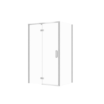 SET C122 KABINA LARGA ZAWIAS LEWA CHROM 120X80X195 SZK TRANS WIR