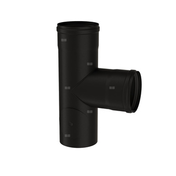 Linea Pellet Trójnik TRS-REV 90 z rewizją 80 (D080RAF4)