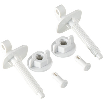 Śruby mocujące z tworzywa do deski sedesowej SOLO (70130)