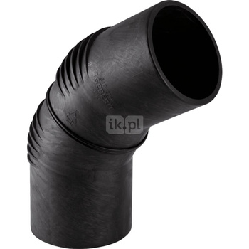 Kolano 60' GEBERIT Silent-db20, PE / polietylen, 56 mm (króciec)
