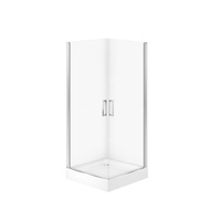 SET C386 KAB MODUO KWADR 2 DRZWI PEŁNE 90X90X195+TAKO BIAŁY 90X16 WIR