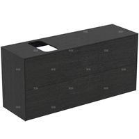 CONCA SZAFKA 120X37X55 2 DR+WTOP SMOK BC