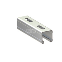 Szyna montażowa NICZUK XPSZMF, gr. 2.5 mm, dł. 2000 mm, stal nierdzewna (ocynk lamelarny)