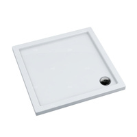 Brodzik akrylowy Caspar 90x90x5 cm, kwadratowy