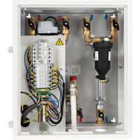 Moduł hydrauliczny do pomp ciepła AMB 760, z grzałką przepływową 6 kW, zaworem przełączającym USV, separatorem zanieczyszczeń ADS 160, przyłącza G1''