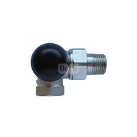 Zawór grzejnikowy termostatyczny HERZ TS-90-H 3-osiowy ab, połączenie 1/2'' (niklowanie)