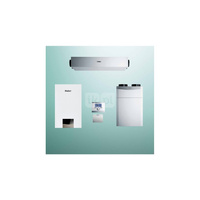 Pakiet - Kocioł gazowy dwufunkcyjny VAILLANT ecoTEC exclusive VCW 36CF/1-7 kondensacyjny wiszący 3.4 - 27.1 kW + RegulatorsensoCOMFORT 720 + RekuperatorecoVAIR 260/4 E+ Moduł sterowaniaVR 921