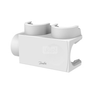 Maskownica VHS 1/2 w/kątowa gł. po prawej RAL9016